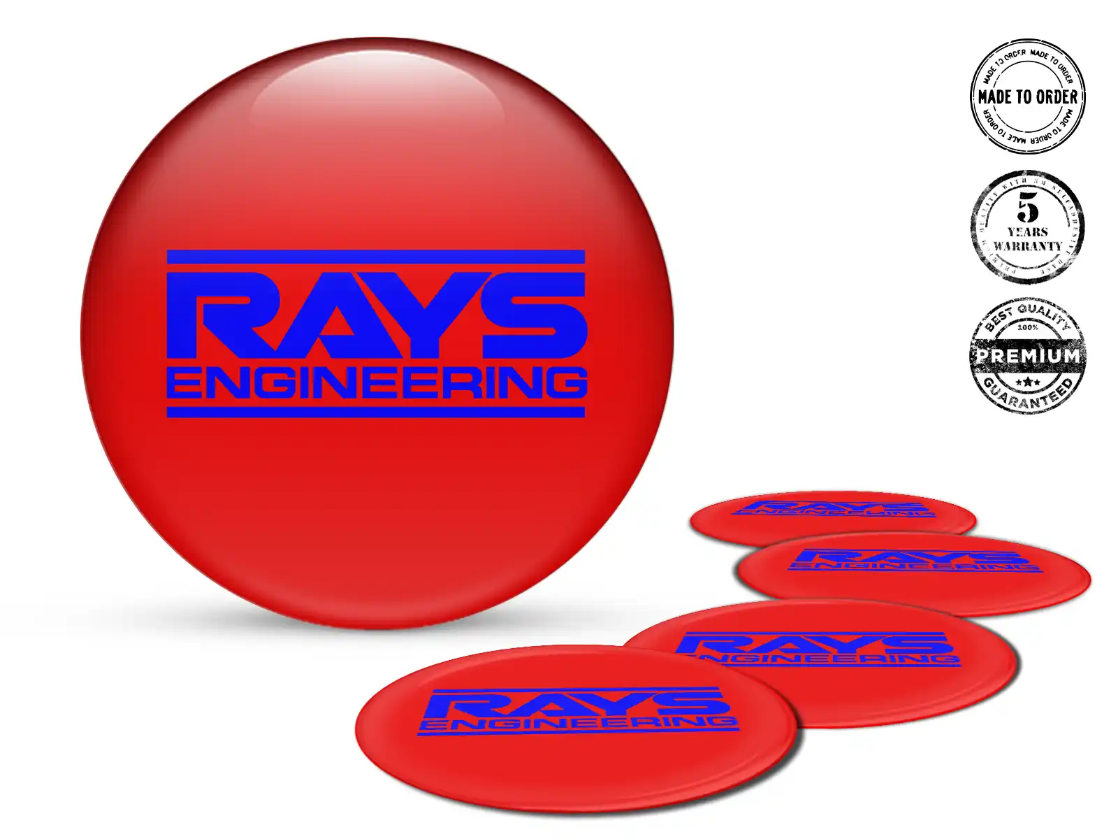 Rays Radaufkleber Ausgabe Individuelle Epoxy-Dome